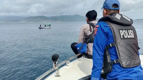 Imagen del dispositivo de rescate en Indonesia, facilitada por la familia de los desaparecidos (foto: EP)