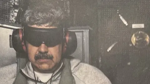El presidente venezolano, Nicol&aacute;s Maduro, tras su captura por fuerzas estadounidenses
