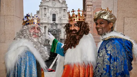 Los Reyes Magos llegan a la ciudad de Murcia