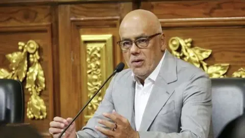 Imagen de archivo del presidente de la Asamblea Nacional de Venezuela, Jorge Rodr&iacute;guez (foto:  EP)