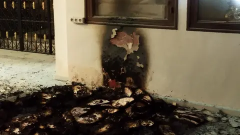 Incendio en el Convento de las Clarisas de Lorca