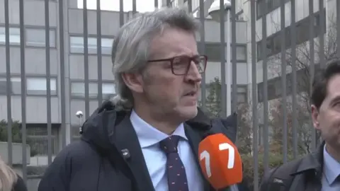 Luis Alberto Mar&iacute;n, consejero de Econom&iacute;a, Hacienda, Fondos Europeos y Transformaci&oacute;n Digital de la Regi&oacute;n de Murcia, en Madrid para acudir a la Consejo de Pol&iacute;tico Fiscal y Financiera (foto: La 7)
