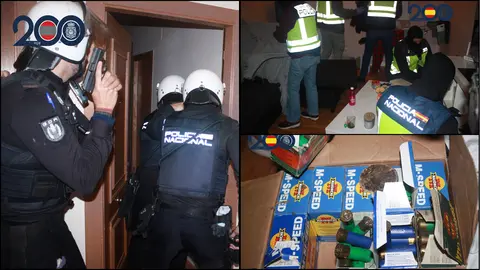 Desarticulada una banda especializada en &lsquo;vuelcos&rsquo; de droga con diez detenidos en la Regi&oacute;n de Murcia y Alicante (foto: PN)