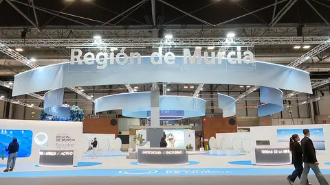 Stand de la Regi&oacute;n de Murcia en Fitur 2026