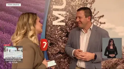 Alcalde de Mula en Fitur
