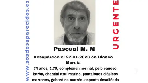 Desaparecido en Blanca