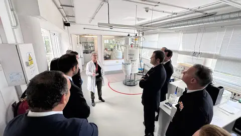 El Almirante Jefe del Arsenal de Cartagena conoce de primera mano las capacidades cient&iacute;ficas y tecnol&oacute;gicas de esta c&aacute;tedra de la UMU