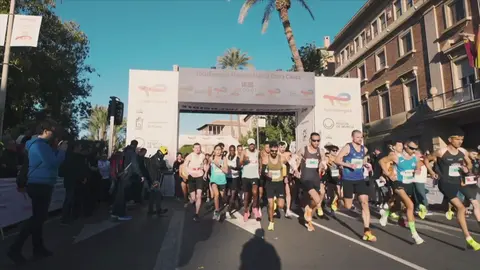 TotalEnergies Marat&oacute;n Murcia Costa C&aacute;lida del 2025 (foto: La 7)