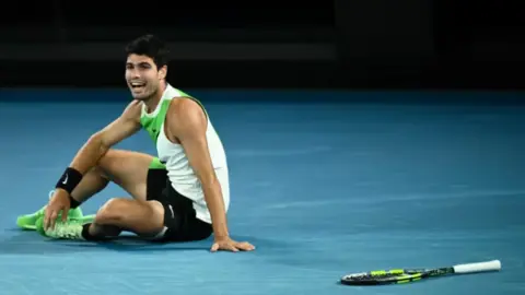 Carlos Alcaraz, tras conquistar su primer Open de Australia