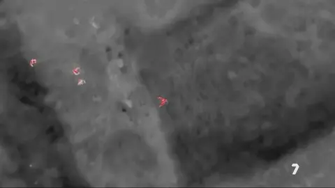 Una persecuci&oacute;n a pie grabada por un dron acaba con un detenido en Lorca (foto: La 7)