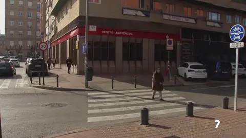 Dos detenidos tras una pelea multitudinaria con armas blancas en pleno centro de Murcia (foto: La 7)