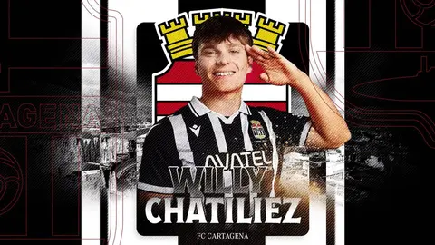 Willy Chatiliez, nuevo jugador del Efes&eacute; (foto: FC Cartagena)