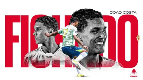 Jo&atilde;o Costa, refuerzo de nivel internacional para el pivote del Real Murcia (foto: Real Murcia)