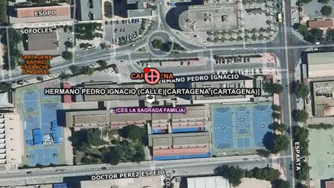 Lugar del accidente