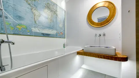 &iquest;C&oacute;mo dise&ntilde;ar un flujo visual en el interior de un ba&ntilde;o?