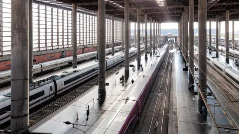 La estaci&oacute;n de tren de Atocha