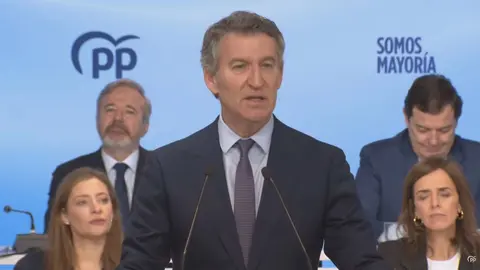 Feij&oacute;o en la Junta Directiva del PP