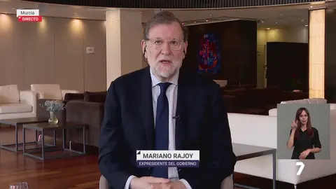 Mariano Rajoy en una entrevista para La 7 Noticias (foto: La 7)