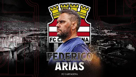 FC Cartagena anuncia a Federico Arias como nuevo entrenador (foto: FC Cartagena)