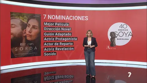 Sorda, siete nominaciones en los Goya (foto: La 7)