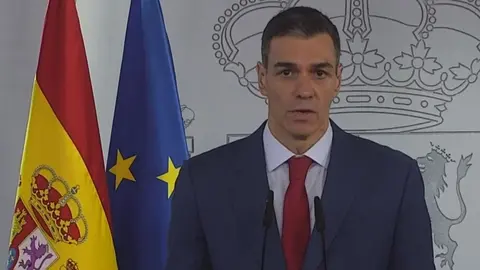 S&aacute;nchez responde a Trump tras amenazar con romper relaciones comerciales con Espa&ntilde;a: &ldquo;No a la guerra&rdquo; (foto: Moncloa)
