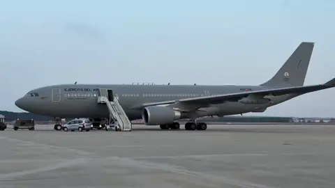 Defensa env&iacute;a un avi&oacute;n militar a Oriente Pr&oacute;ximo para evacuar a espa&ntilde;oles tras la escalada del conflicto (foto: Ministerio de Defensa)