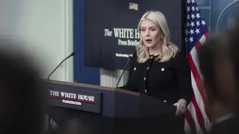 La portavoz de la Casa Blanca, Karoline Leavitt