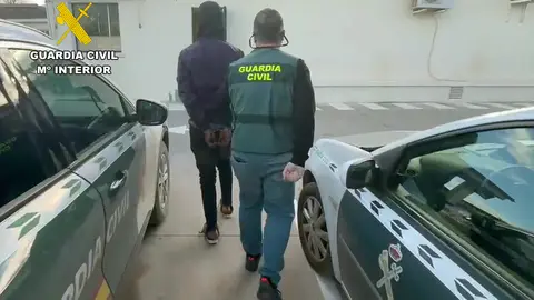 Detenido en Torre Pacheco | Foto: Guardia Civil