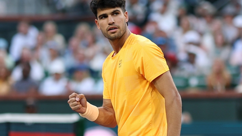 Carlos Alcaraz ya est&aacute; en cuartos de final de Indian Wells | Foto: RFET