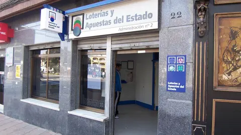 Foto de archivo de una Administraci&oacute;n de Loter&iacute;as