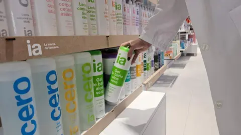 Productos de Interapothek (foto: Hefame)