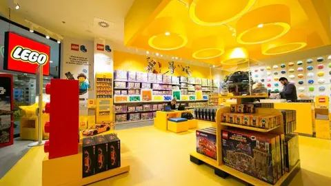 Tienda de Lego en el Centro Comercial La Maquinista de Barcelona