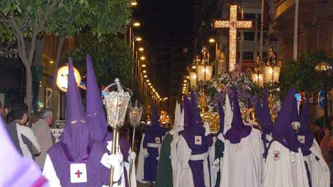 Imagen del Martes Santo en la ciudad de Murcia