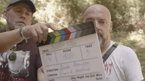 Rodaje del documental 'Broken Dolls'