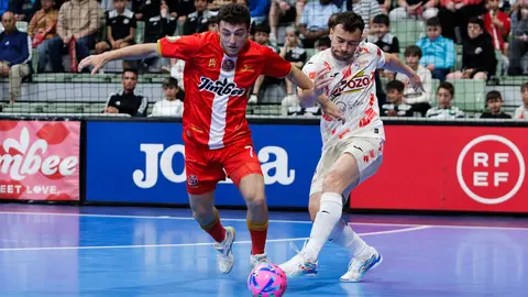 Imagen del derbi entre ElPozo Murcia y el Jimbee