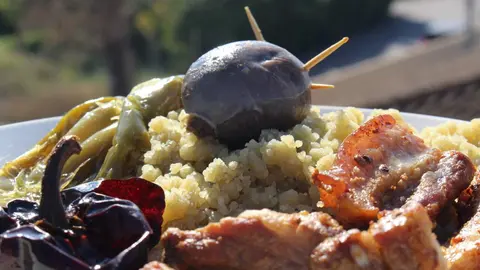 Gastronom&iacute;a t&iacute;pica de las barracas de Fiestas de Primavera