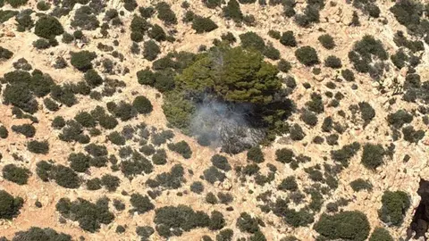 Lugar donde se ha producido el incendio
