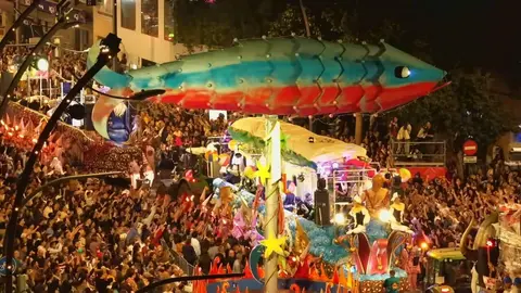 Desfile del Entierro de la Sardina 2026 de Murcia (foto: La 7)