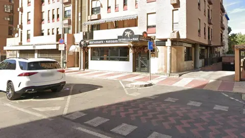 Marisquer&iacute;a del barrio del Infante de Murcia en donde se ha producido un incendio este domingo (foto: Google)