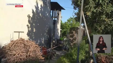 Lugar donde ha ocurrido el tr&aacute;gico incendio (foto: La 7)