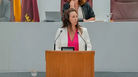 La diputada de la Asamblea Regional, Virginia Mart&iacute;nez