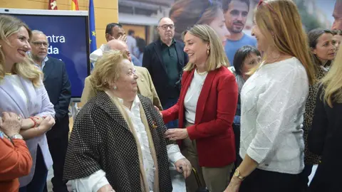 Conchita Ruiz, durante la presentaci&oacute;n de la 'Estrategia regional contra la soledad no deseada'