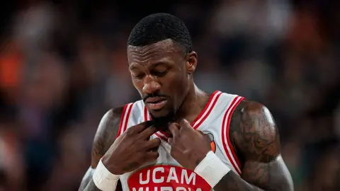 Dylan Ennis, jugador del UCAM Murcia CB (foto: UCAM Murcia CB)
