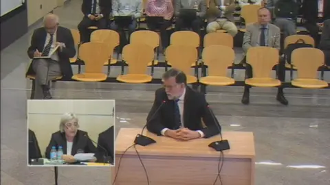 Mariano Rajoy declara en calidad de testigo en el juicio del caso Kitchen