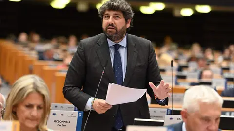 El presidente de la Regi&oacute;n de Murcia, Fernando L&oacute;pez Miras, en el pleno del Comit&eacute; Europeo de las Regiones
- CARM