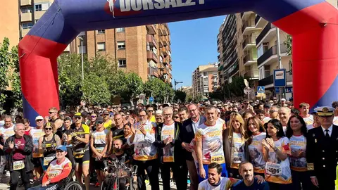 La carrera popular 'Corre para dar vida' celebrada hoy en Murcia para promover la donaci&oacute;n de &oacute;rganos y m&eacute;dula &oacute;sea congreg&oacute; a cerca de 3.000 participantes en torno a esta actividad