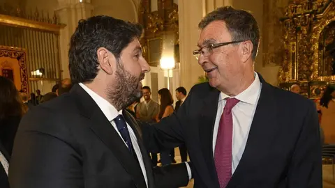 Jos&eacute; Ballesta y Fernando L&oacute;pez Miras, en una foto de archivo
