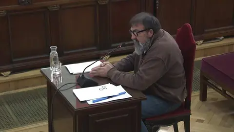 El exasesor ministerial Koldo Garc&iacute;a durante su turno de &uacute;ltima palabra en el juicio del Tribunal Supremo sobre presuntas irregularidades en la compra de mascarillas