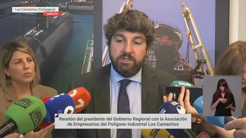 L&oacute;pez Miras destaca el desarrollo industrial de Los Camachos y reclama mejorar sus infraestructuras (foto: La 7)