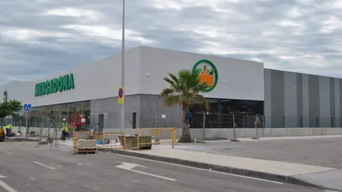 Imagen de archivo de las obras del nuevo centro de Mercadona en Cabo de Palos